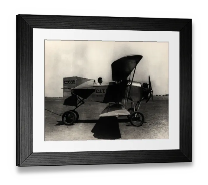 Framed Print : Newly Engineered Biplane Framed Print : Newly Engineered Biplane