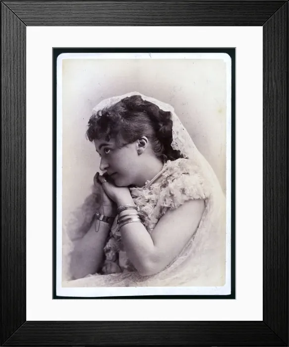 Framed Print : Portrait of a Young Woman Framed Print : Portrait of a Young Woman