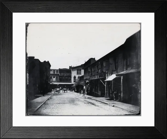Framed Print : Early Chinese Immigrant Community Framed Print : Early Chinese Immigrant Community
