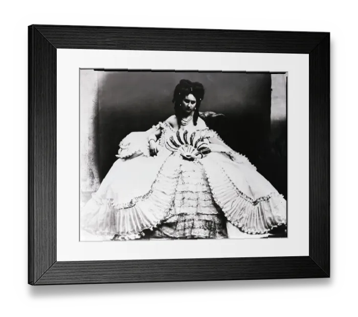 Framed Print : Portrait Of Countess Castigloni Framed Print : Portrait Of Countess Castigloni