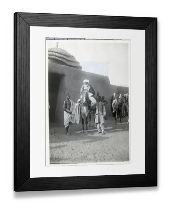 Framed Print : Sultan Bangmati On Horseback Framed Print : Sultan Bangmati On Horseback
