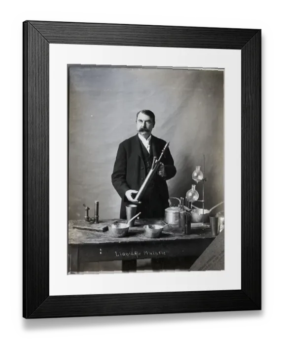 Framed Print : Man Holding Liquid Air Whistle Framed Print : Man Holding Liquid Air Whistle