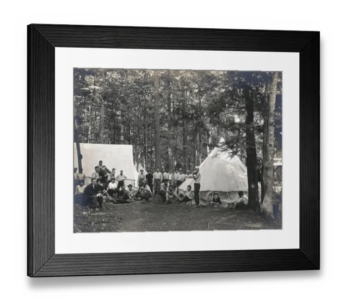 Framed Print : Native American Boys At Camp; Violinist Framed Print : Native American Boys At Camp; Violinist