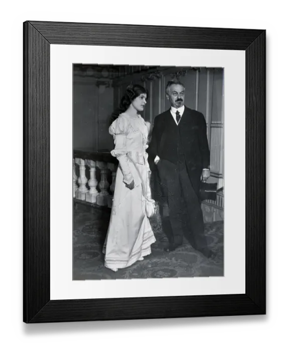 Framed Print : Oscar Hammerstein, Playwright Framed Print : Oscar Hammerstein, Playwright