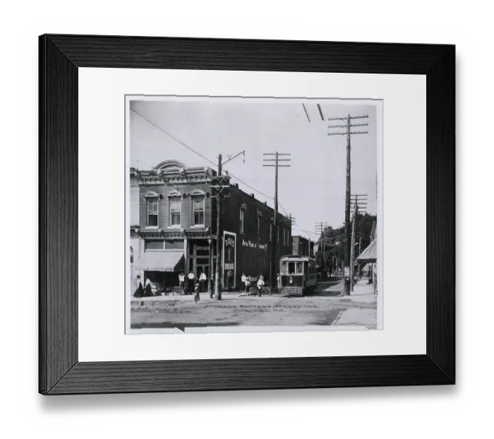 Framed Print : Drugstore In A Small Town Framed Print : Drugstore In A Small Town