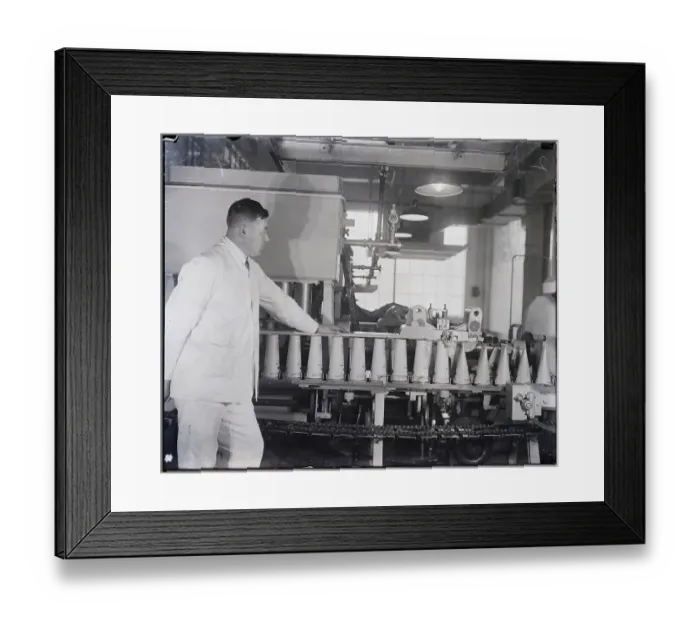 Framed Print : New Milk Packaging Plant Framed Print : New Milk Packaging Plant