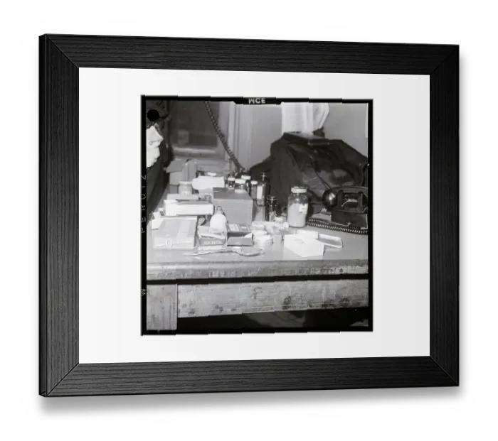 Framed Print : Drug Paraphernalia Seized Framed Print : Drug Paraphernalia Seized