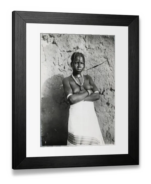 Framed Print : Kotoko Woman Stand W / Arms Crossed Framed Print : Kotoko Woman Stand W / Arms Crossed