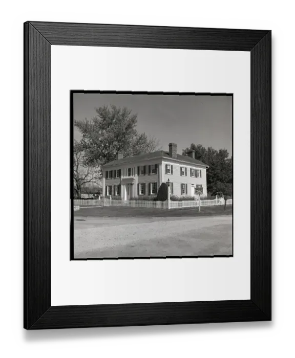 Framed Print : View Of Joseph And Emma Smith'S Mansion Framed Print : View Of Joseph And Emma Smith'S Mansion