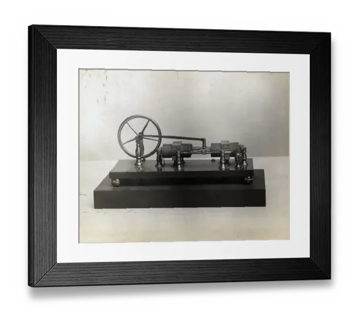 Framed Print : Generator On A Base Simple Layout Framed Print : Generator On A Base Simple Layout