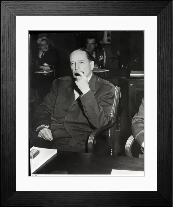 Framed Print : Douglas MacArthur Testifying in Senate Framed Print : Douglas MacArthur Testifying in Senate