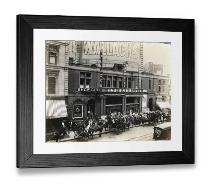 Framed Print : Exterior View Of Cabaret Theater Framed Print : Exterior View Of Cabaret Theater
