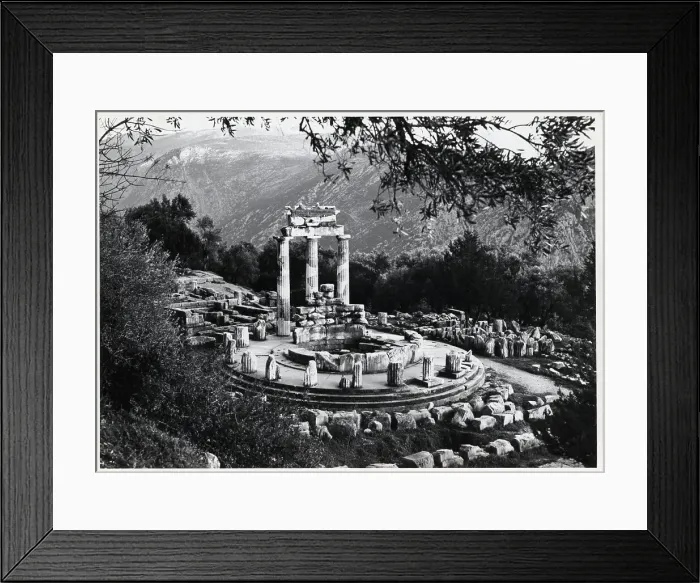 Framed Print : Tholos of the Sanctuary of Athena at Delphi Framed Print : Tholos of the Sanctuary of Athena at Delphi