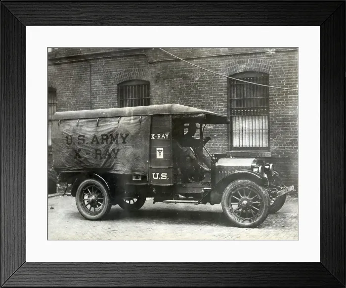 Framed Print : Early U.S. Army X-Ray Truck Framed Print : Early U.S. Army X-Ray Truck