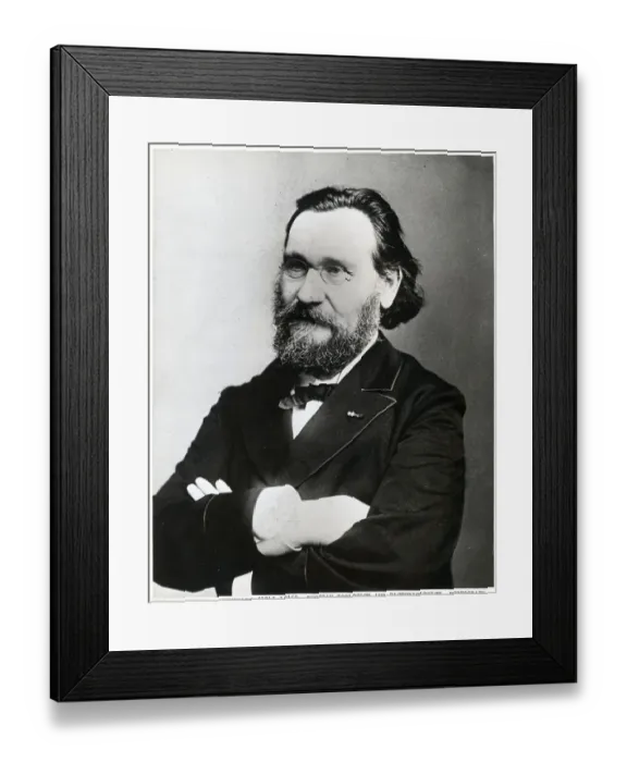 Framed Print : Russian Zoologist Elie Metchnikoff Framed Print : Russian Zoologist Elie Metchnikoff