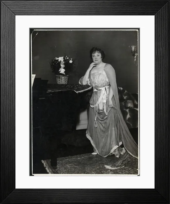 Framed Print : Frieda Hempel Opera Singer Framed Print : Frieda Hempel Opera Singer