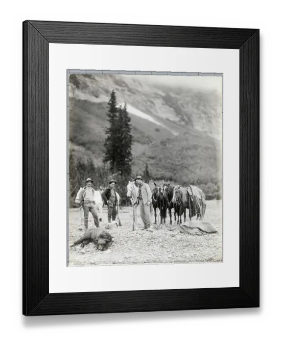 Framed Print : Hunting In The Yellowhead Pass Framed Print : Hunting In The Yellowhead Pass