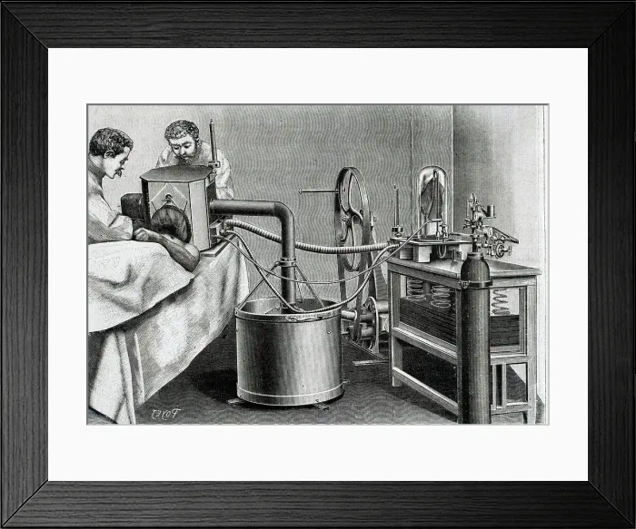 Framed Print : Apparatus Of Dr. August Ludolph Brauer Framed Print : Apparatus Of Dr. August Ludolph Brauer