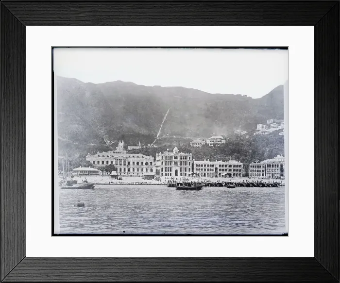 Framed Print : View Of Hong Kong From The Water Framed Print : View Of Hong Kong From The Water