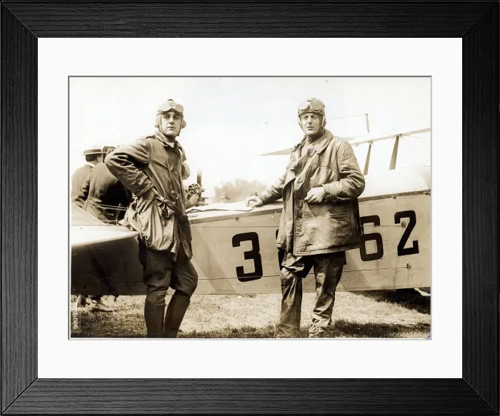 Framed Print : George L Boyle After First Mail Flight Framed Print : George L Boyle After First Mail Flight