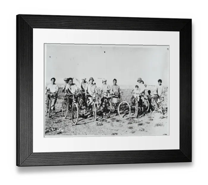 Framed Print : Jewish Pioneers In Palestine Framed Print : Jewish Pioneers In Palestine