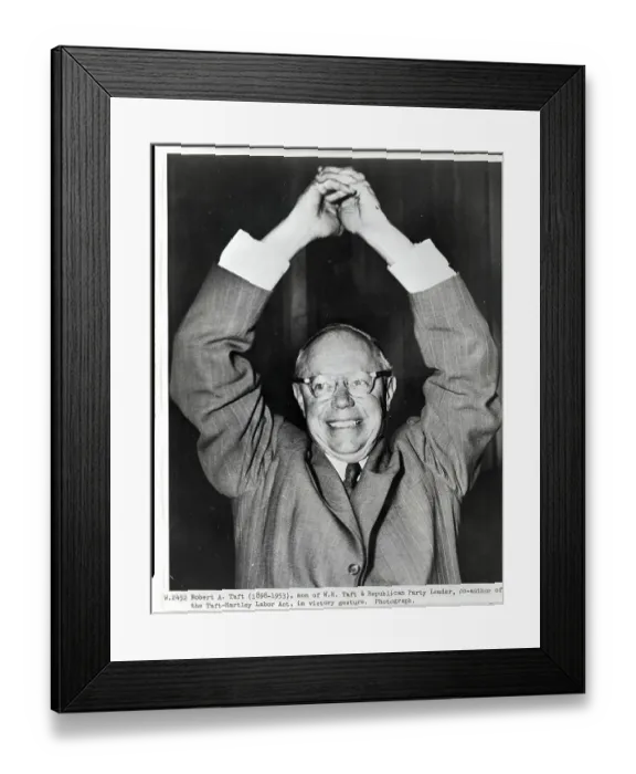 Framed Print : Portrait Of Robert A. Taft Framed Print : Portrait Of Robert A. Taft