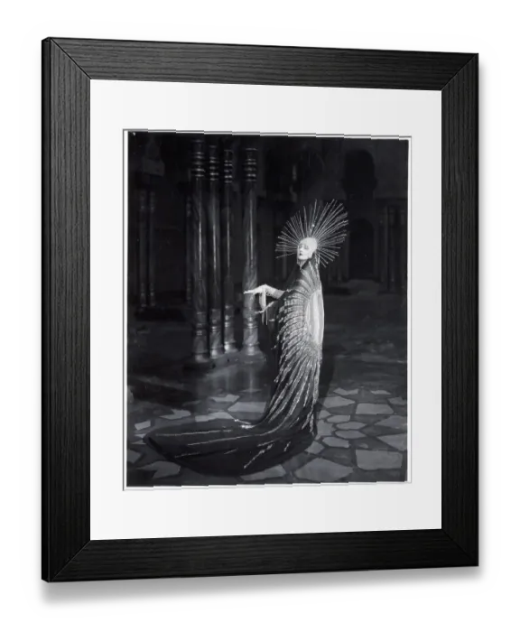 Framed Print : Barbara La Marr, Actress, In Fancy Dress