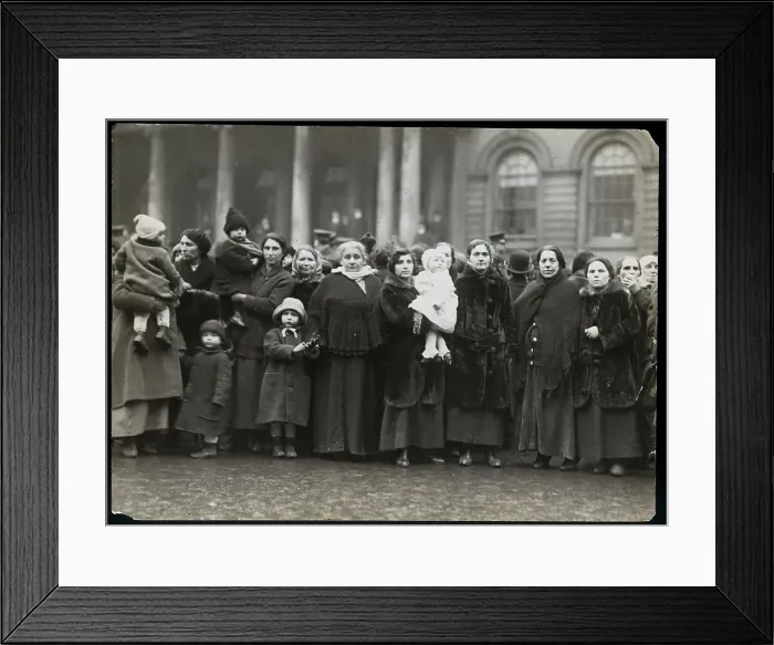 Framed Print : New York City Women By City Hall Framed Print : New York City Women By City Hall