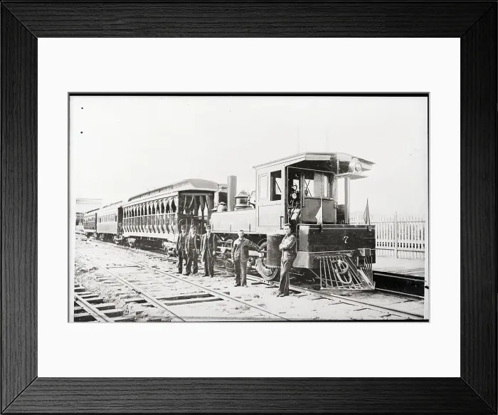 Framed Print : Long Island Trolley Car Framed Print : Long Island Trolley Car