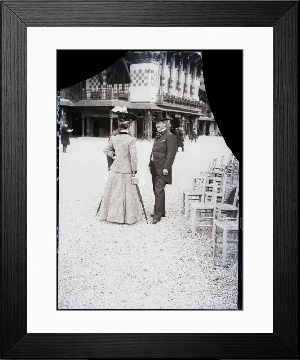 Framed Print : William K Vanderbilt And Daughter Framed Print : William K Vanderbilt And Daughter