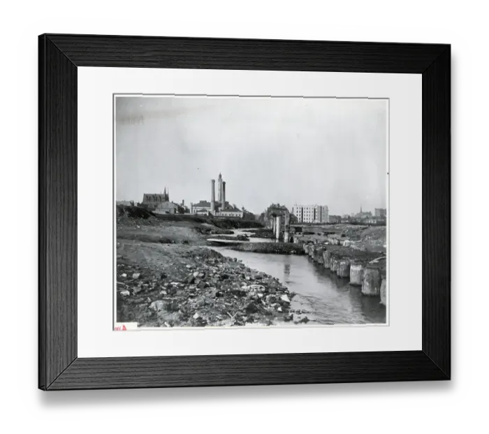 Framed Print : Industrial Wilderness On Outskirts Framed Print : Industrial Wilderness On Outskirts