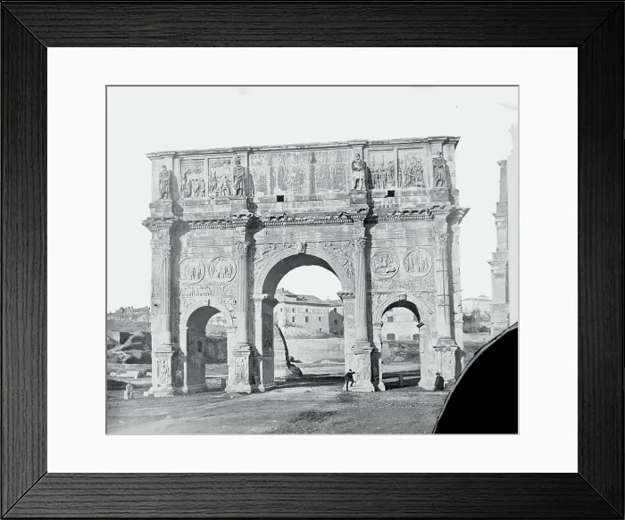 Framed Print : View of Arch of Constantine Framed Print : View of Arch of Constantine