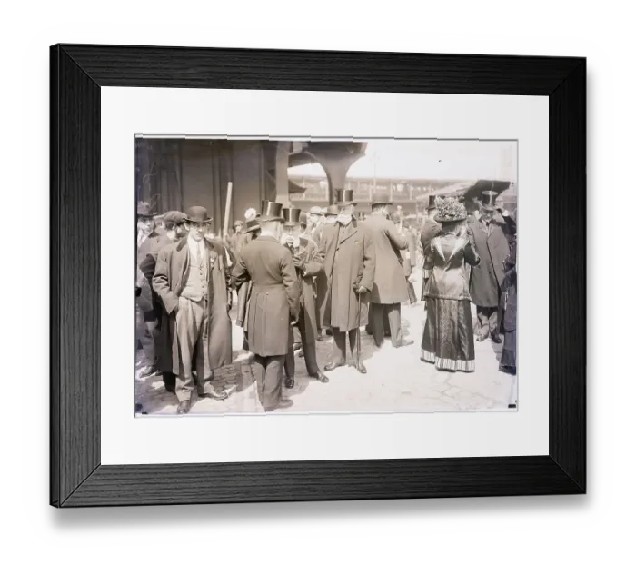 Framed Print : New York Society At Air Meet Framed Print : New York Society At Air Meet