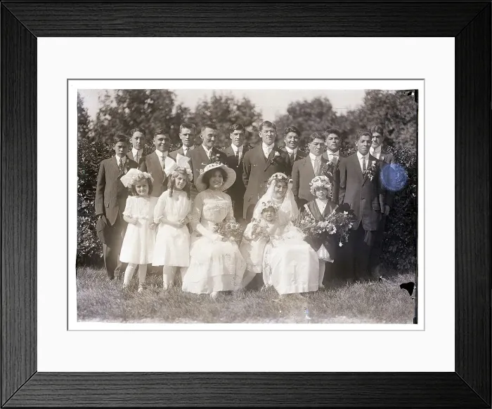 Framed Print : Jim Thorpe Wedding Party Framed Print : Jim Thorpe Wedding Party