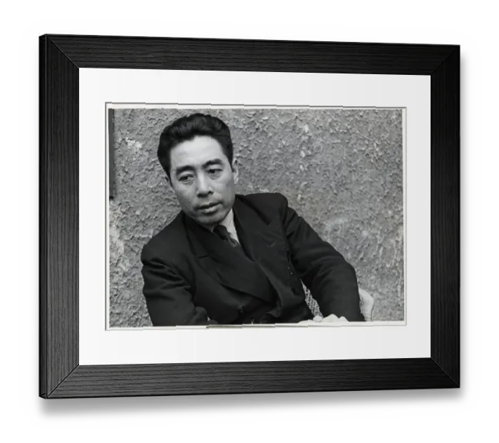 Framed Print : Informal Portrait Of Chou En-Lai Seated Framed Print : Informal Portrait Of Chou En-Lai Seated