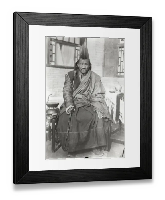 Framed Print : Tibetan Doctor Of Divinity Framed Print : Tibetan Doctor Of Divinity