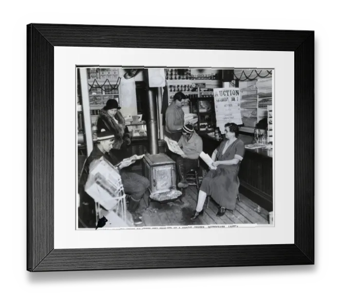 Framed Print : Country Store In Upper New England Framed Print : Country Store In Upper New England