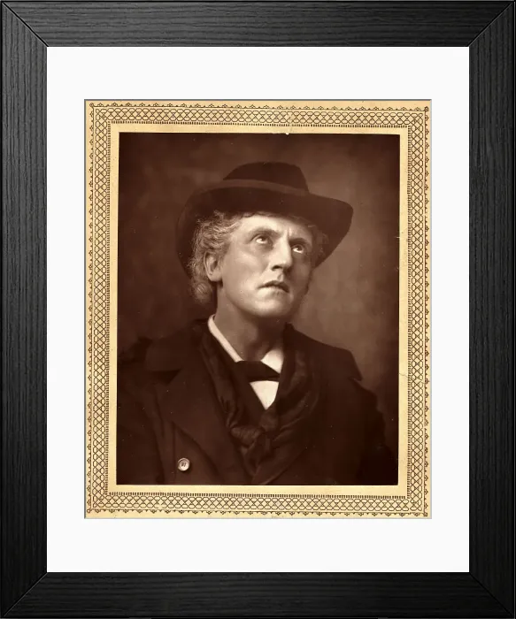 Framed Print : Barrett Wilson Wearing Hat Framed Print : Barrett Wilson Wearing Hat