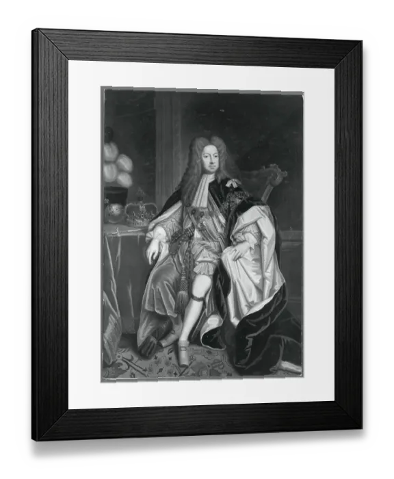 Framed Print : Full-Length Portrait of George I