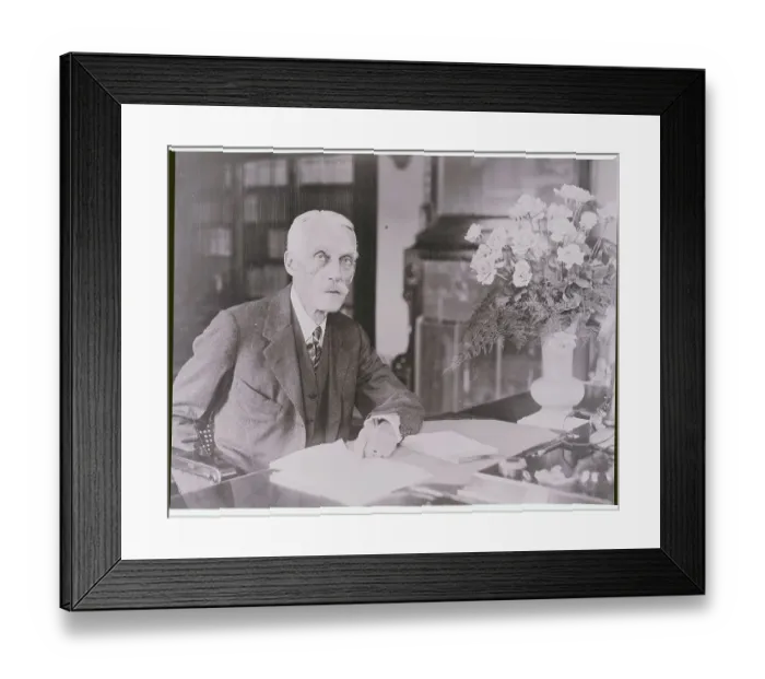 Framed Print : Portrait of Andrew Mellon