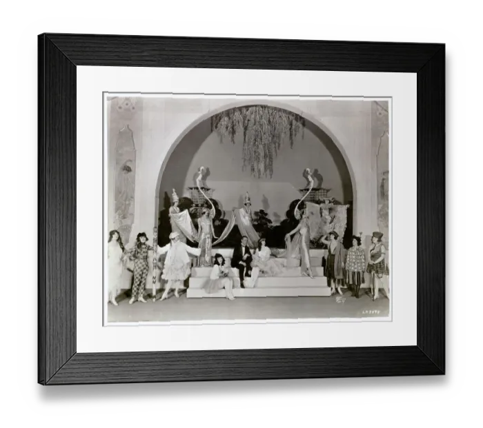 Framed Print : The Original Ziegfeld Follies