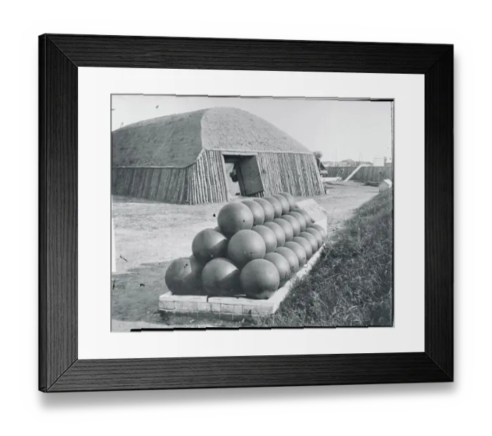 Framed Print : Civil War Cannon Balls Framed Print : Civil War Cannon Balls