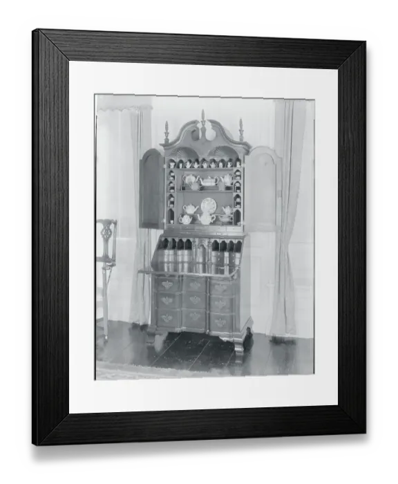 Framed Print : 18th Century Writing Desk