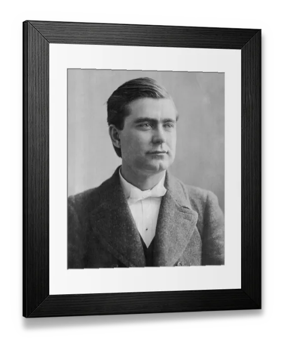 Framed Print : Portrait of William Borah Framed Print : Portrait of William Borah