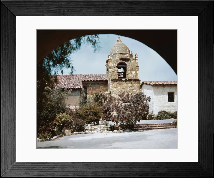 Framed Print : Carmel Mission