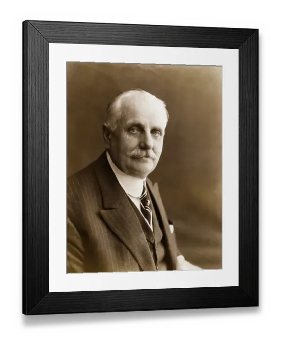 Framed Print : Portrait of Frank W. Woolworth Framed Print : Portrait of Frank W. Woolworth