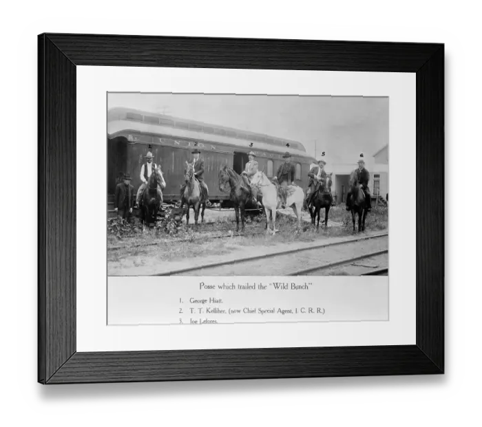 Framed Print : Posse That Trailed The Wild Bunch Framed Print : Posse That Trailed The Wild Bunch