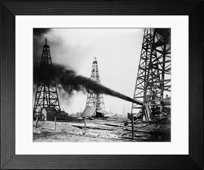 Framed Print : Petroleum Spindletop Framed Print : Petroleum Spindletop