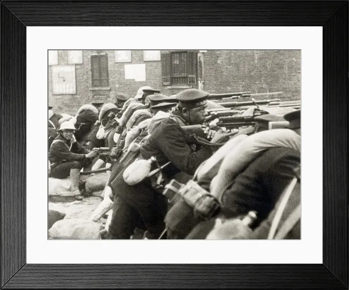 Framed Print : Close-Up Of Chinese Artillery In Action Framed Print : Close-Up Of Chinese Artillery In Action