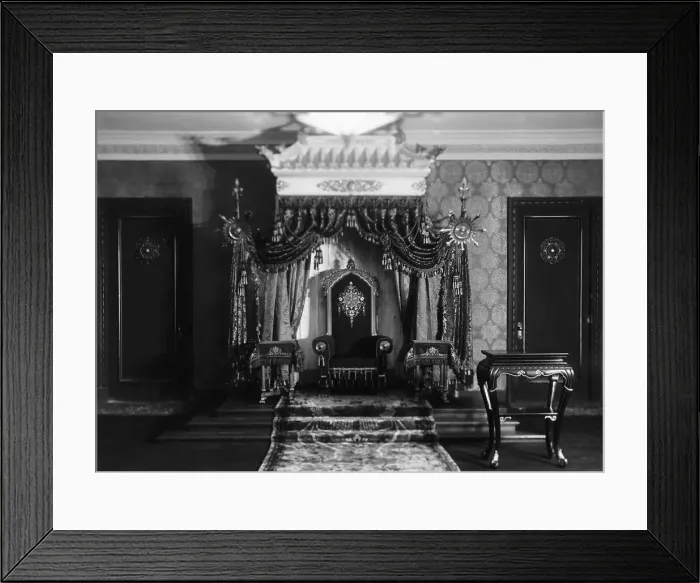 Framed Print : The Imperial Throne Of Manchoutikuo Framed Print : The Imperial Throne Of Manchoutikuo